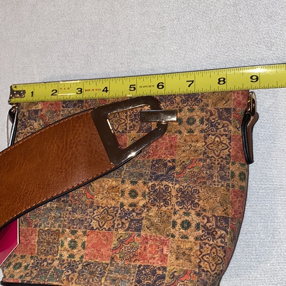 Alina’s Exclusives cork multicolored hand bag - Picture 8 of 10